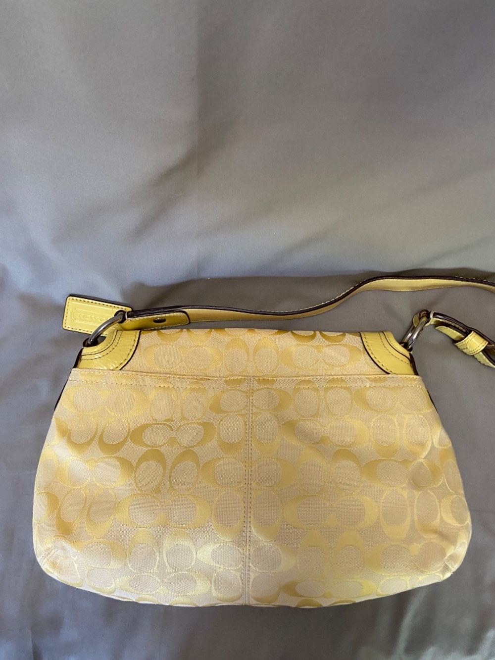 Coach Jacquard and Leather pleated soho shoulder bag - Picture 4 of 9